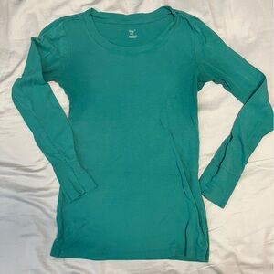 Vintage Teal Gap Long Sleeve